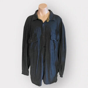 Northwest Territory Men’s XXXLT Fleece Button Down Jacket